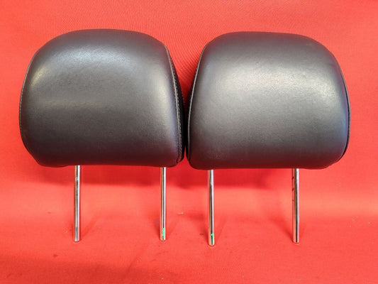 2011 Lexus IS250 IS350 FRONT Left Right Headrest Set Black Leather Grade A