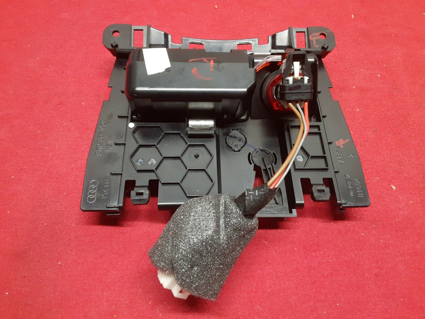 2008 - 2017 Audi S4 S5 A4 A5 Q5 RS5 Ash Tray Console Cigarette Lighter Black