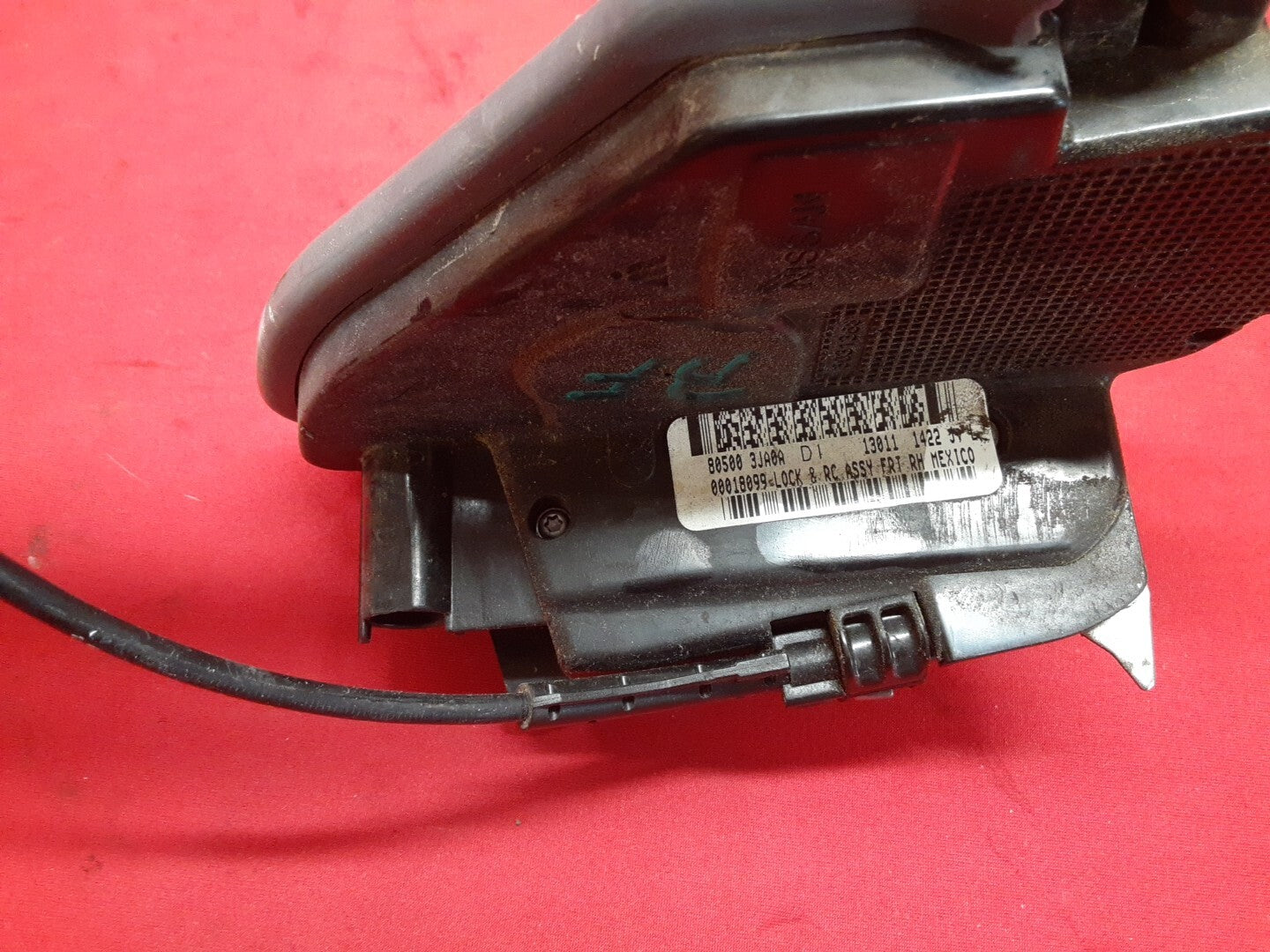 2013-2020 Infiniti Front Right Door Latch Lock Actuator W/ Exterior Chrome