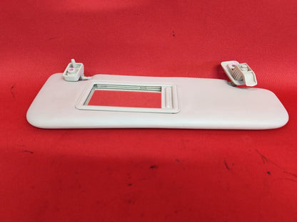 2012-2019 Fiat 500 RIGHT PASSENGER Sun Visor Shade w/ Clip Beige Vinyl