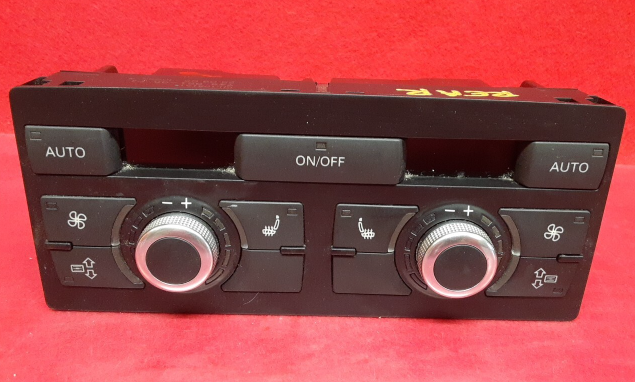2007 - 2009 Audi Q7 REAR HVAC Climate Control Display Unit w/ HEATED Seats