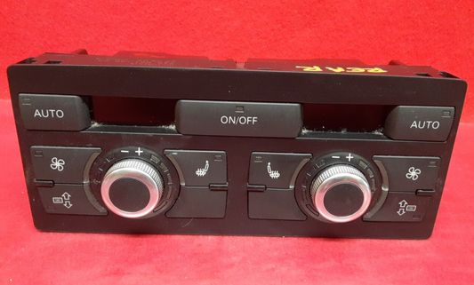 2007 - 2009 Audi Q7 REAR HVAC Climate Control Display Unit w/ HEATED Seats