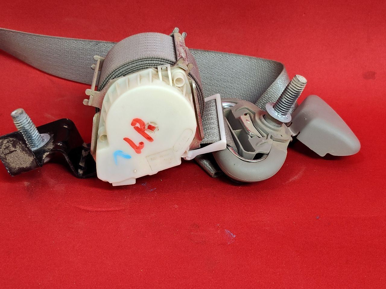 2008-2010 Ford F-250 F-350 REAR Left Driver Seat Belt Retractor Color 'Stone'