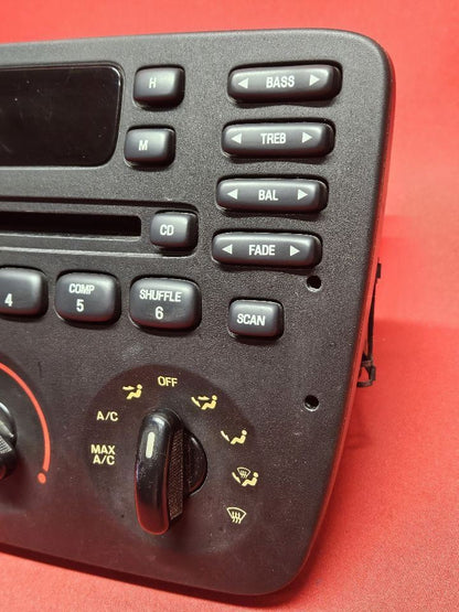 2001-2004 Ford Taurus Mercury Sable Radio Stereo Control Unit CD MANUAL Temp