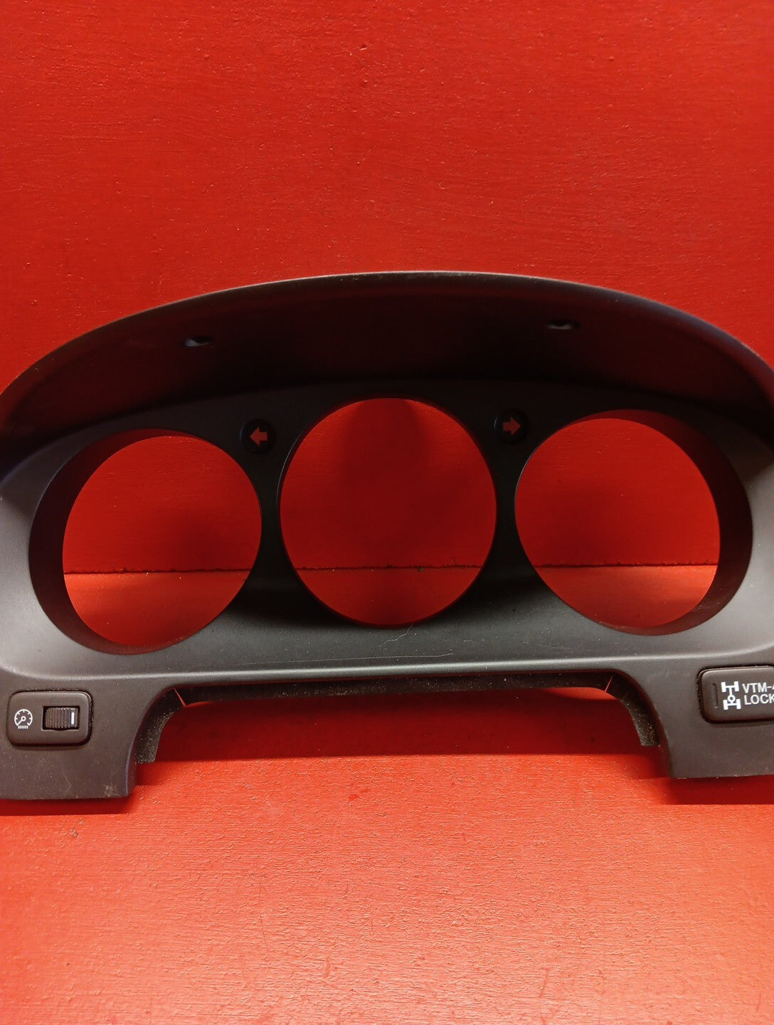 2004 2005 2006 Acura MDX Instrument cluster Trim Bezel Black 77200-S3V-A0
