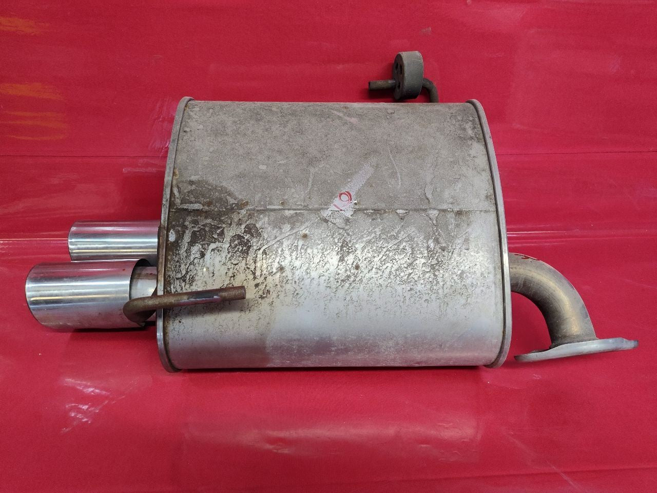 2015-2021 Subaru WRX 2.0L Turbo LEFT DRIVER Exhaust Muffler - 38k Miles