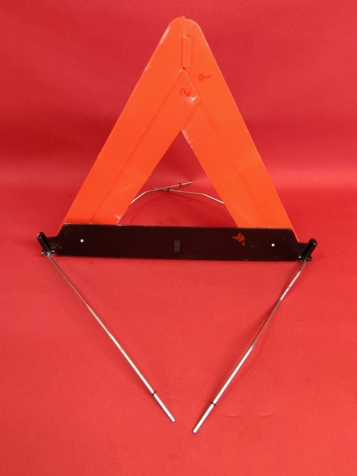 1998-2003 Saab 9-3 9-5 Emergency Roadside Folding Reflector Triangle w/ Case