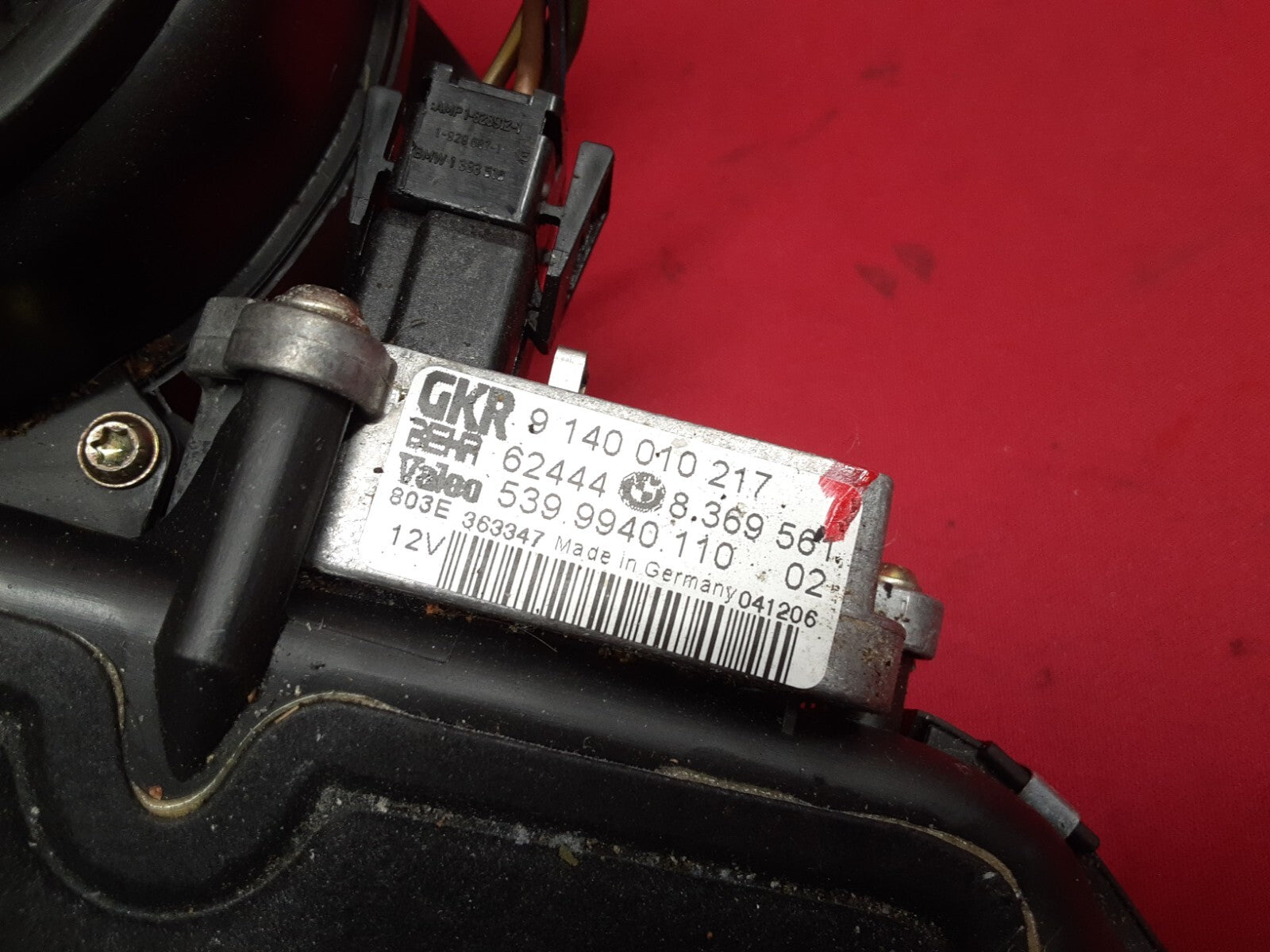 2003 - 2010 Land Rover Range Rover HSE HVAC Rear Blower Motor JNB000130