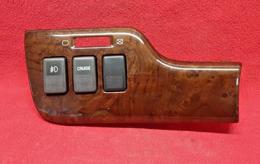 2000 2001 2002 2003 2004 Subaru Legacy Outback Fog Cruise Switch Woodgrain Bezel