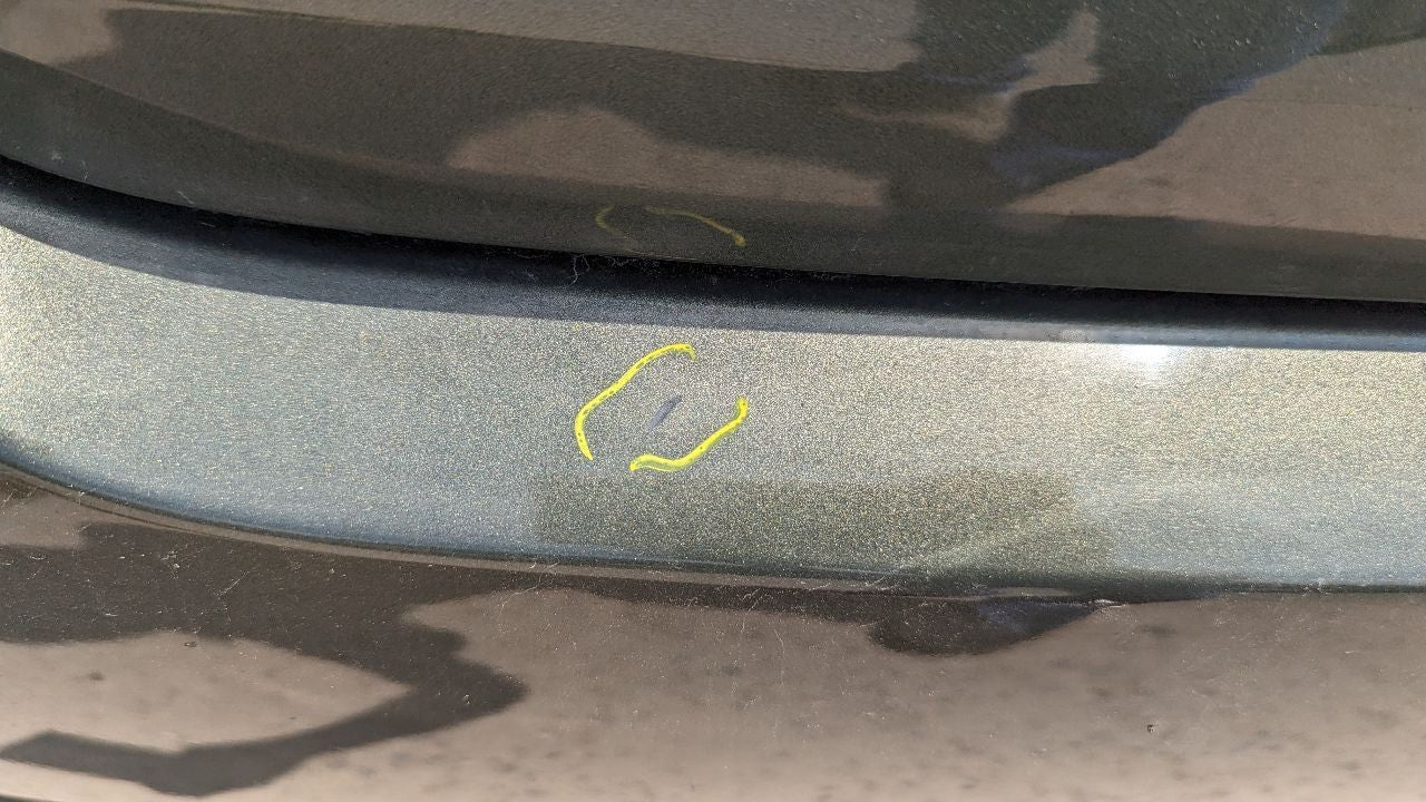 2012-2017 Fiat 500 REAR Bumper Cover Fascia Basic Style PFP Oliva Green Pearl