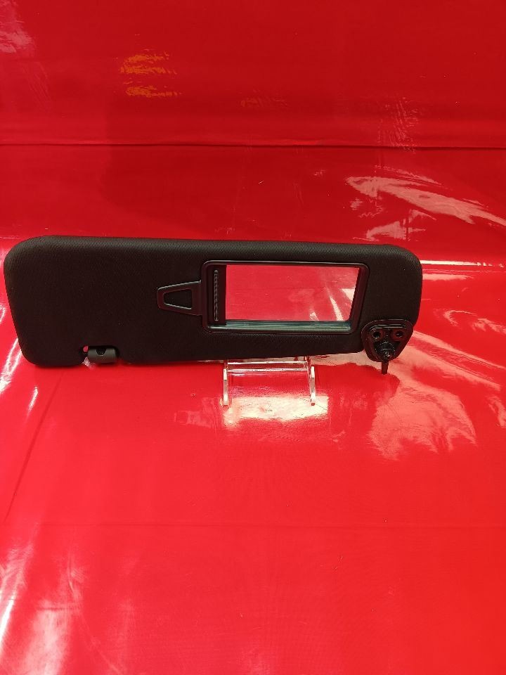 13-16 Hyundai Genesis Coupe LEFT DRIVER Sun Visor Shade Black - Sunroof Style