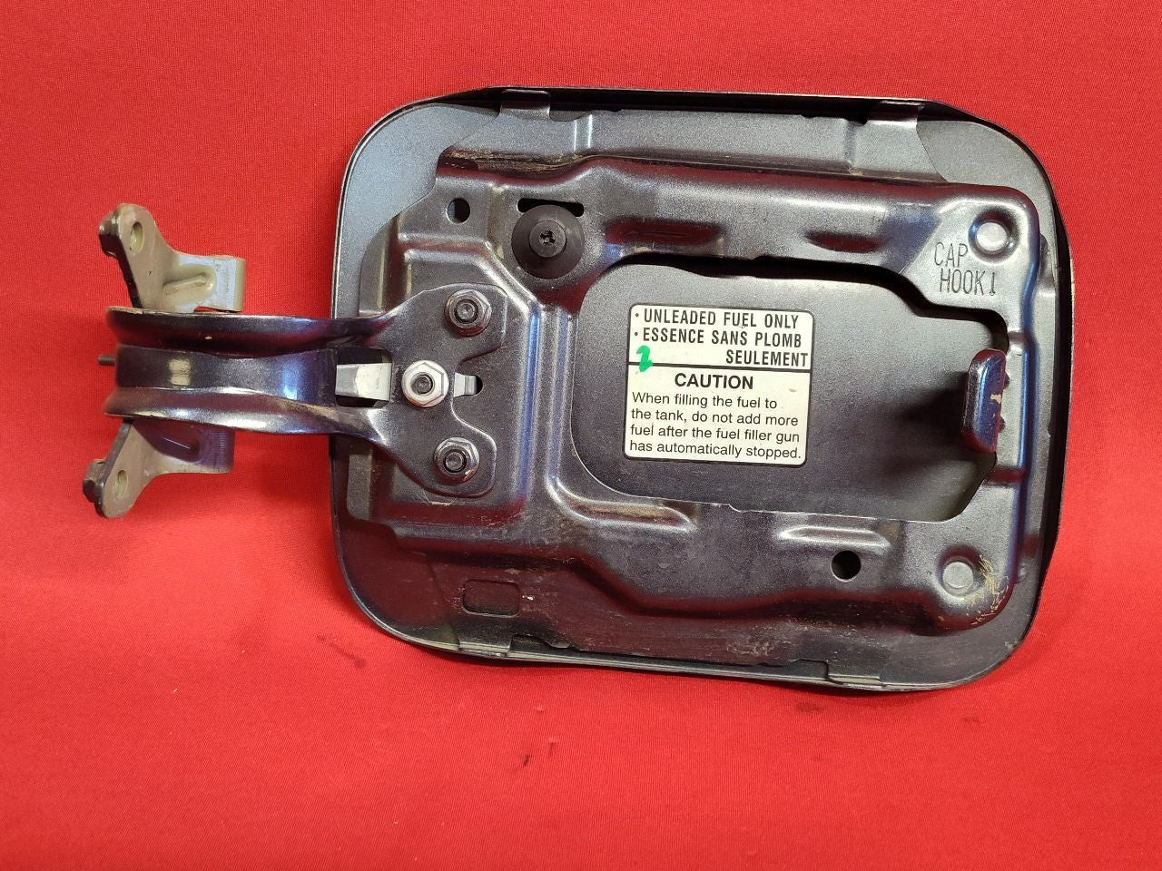 2008-2014 Subaru Tribeca Fuel Filler Gas Door Lid 65Z Diamond Gray Metallic