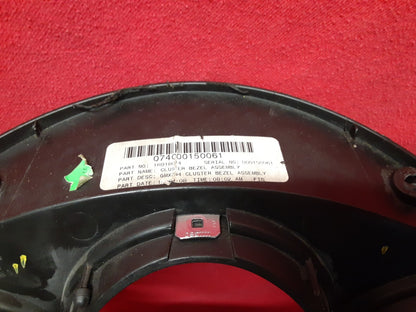 2007 2008 2009 Saturn Aura Instrument Panel Cluster Speedometer Bezel Trim