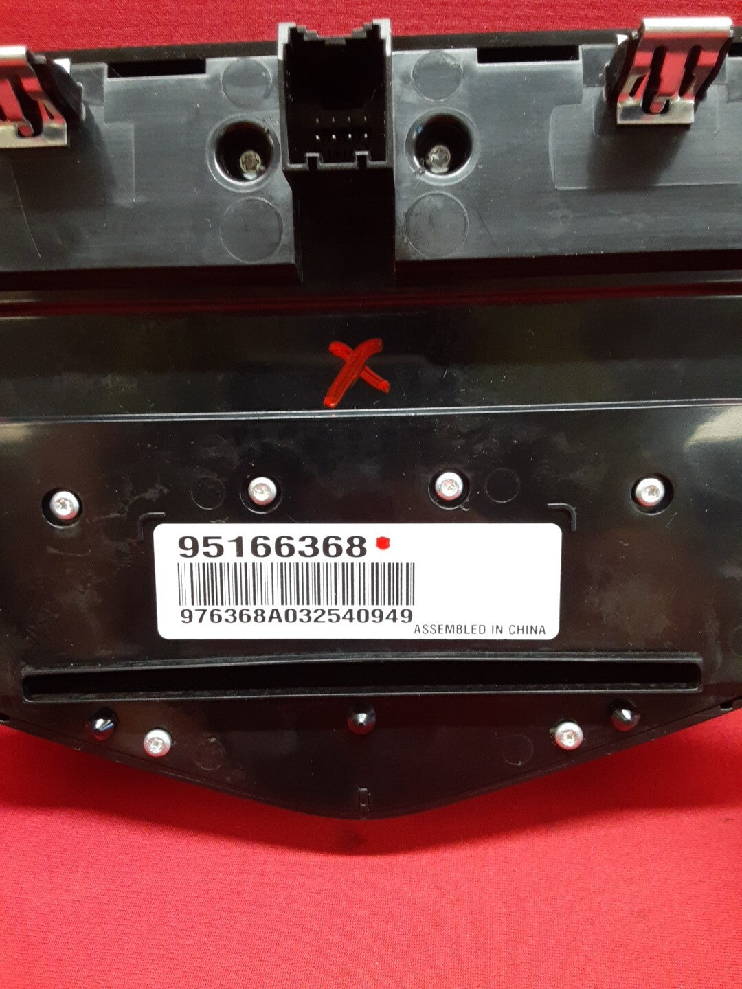 2013-2016 Chevrolet Cruze Radio Dash Control Assembly 95166368