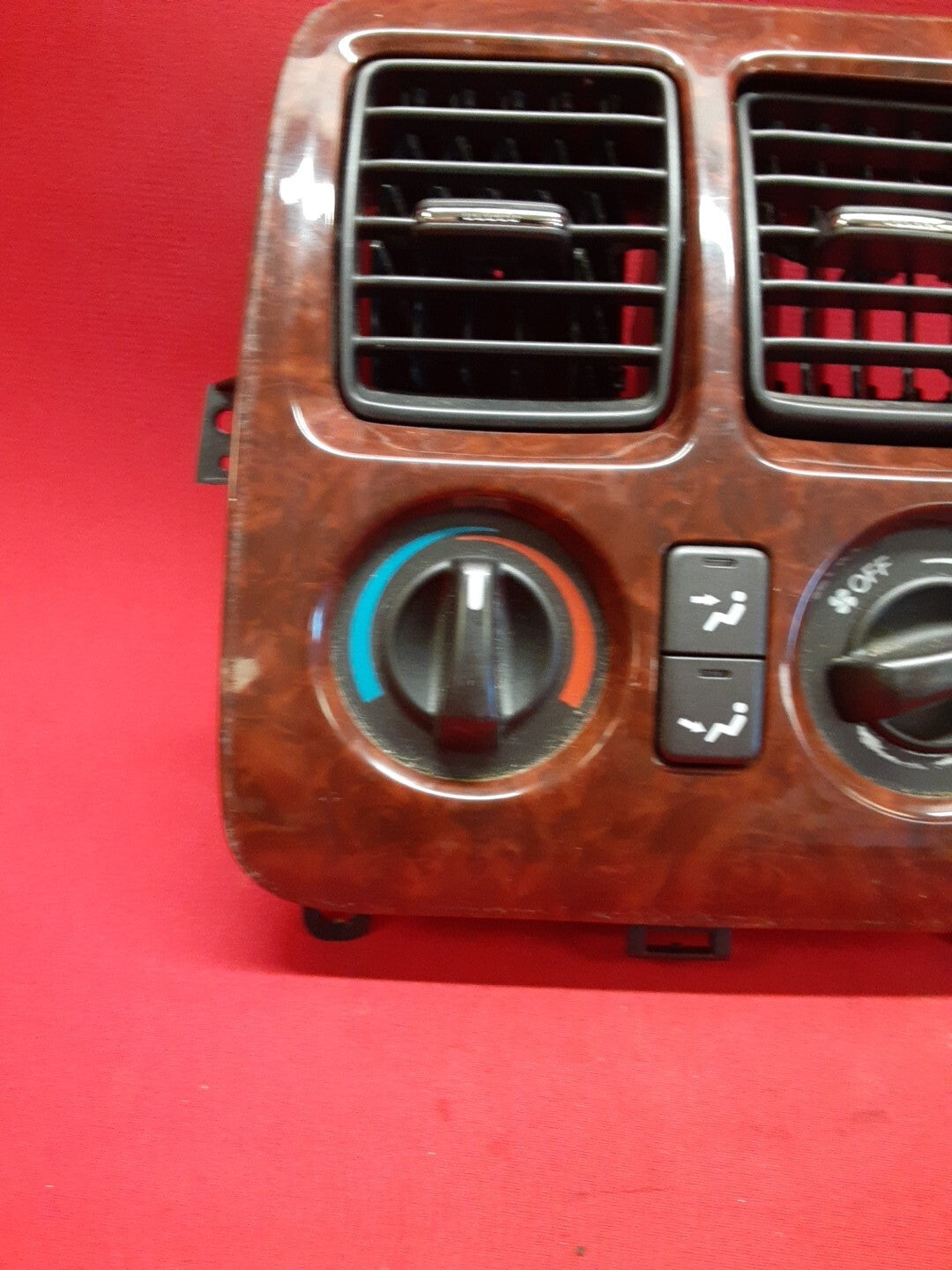 2001-2006 Acura MDX Rear Climate Control Assembly Wood Grain 79660-S3V-A72
