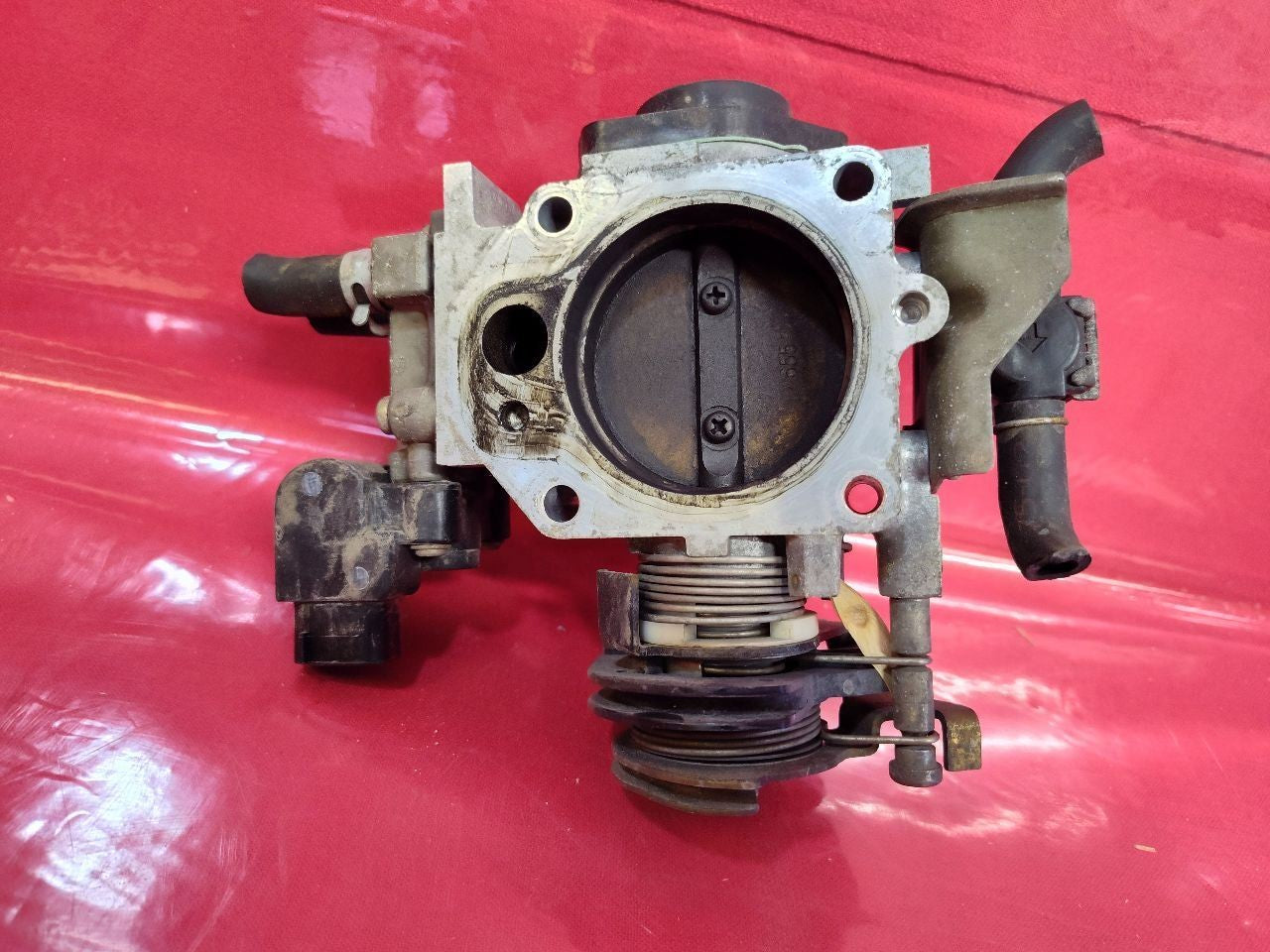 01-05 Honda Civic 1.7L SOHC CNG GX Vtec-E Automatic Throttle Body Throttle Valve