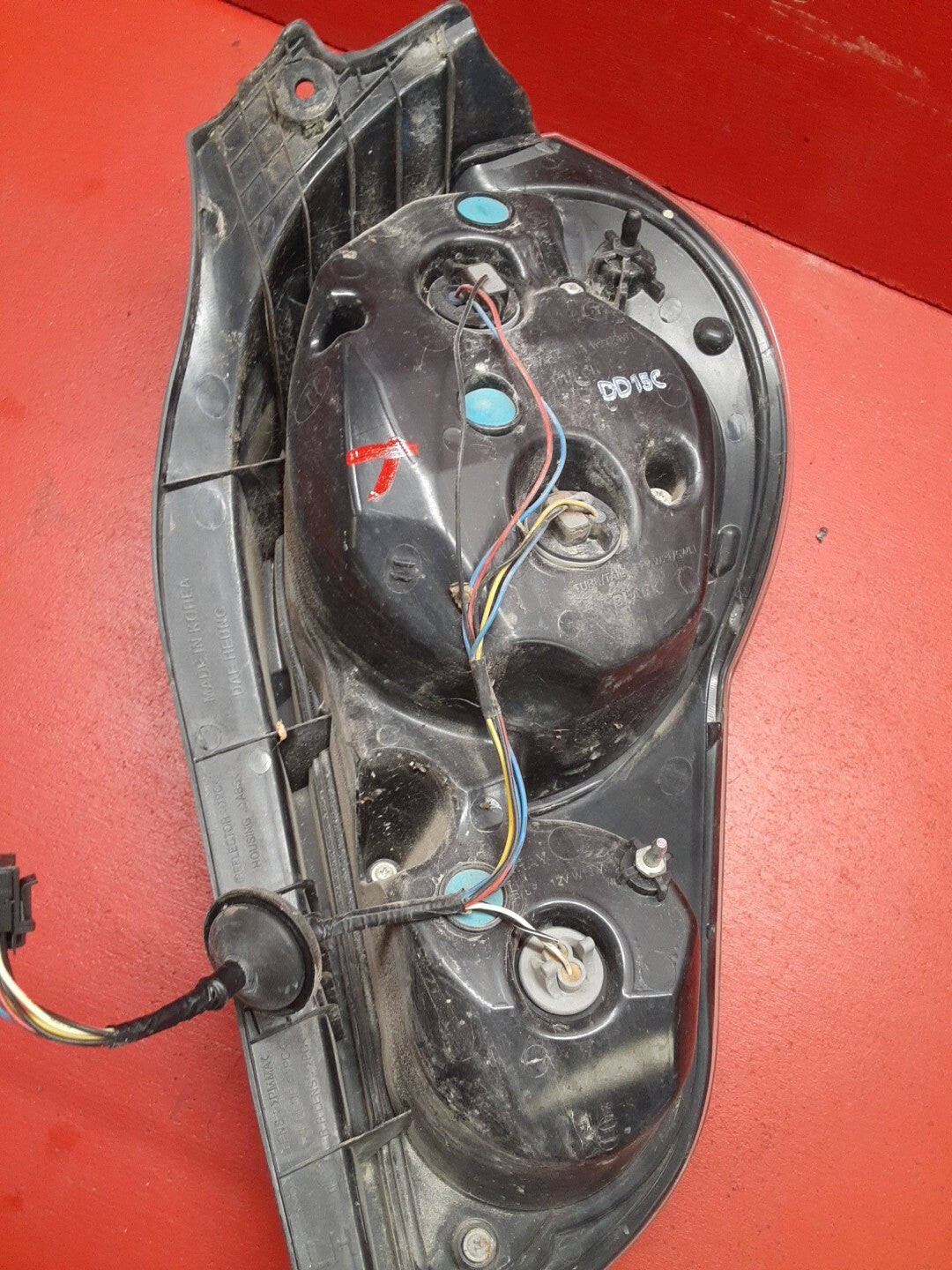 2013-2016 Chevrolet Spark LEFT DRIVER Tail Light Taillight Lamp 42441998