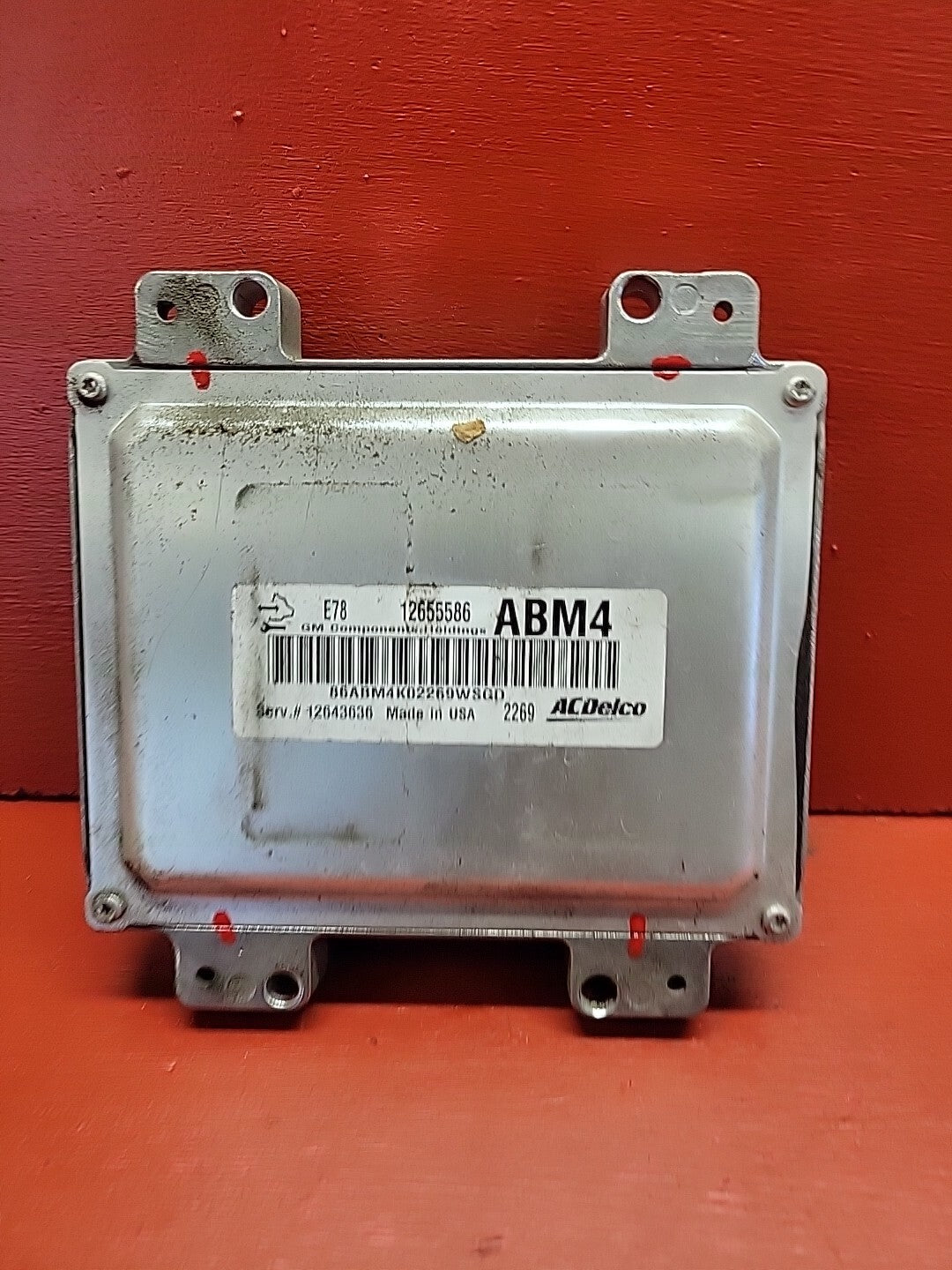 2013 Chevrolet Cruze ECU ECM Engine Control Module 12655586