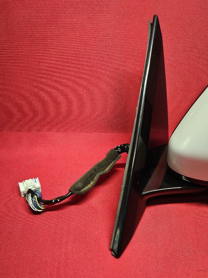 2011 2012 Infiniti QX56 LEFT DRIVER Door Wing Mirror QAA Moonlight White Pearl