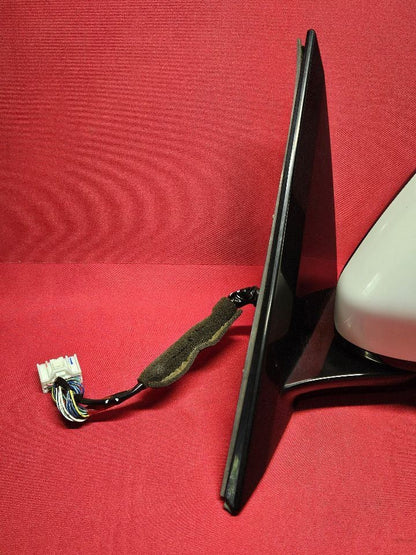 2011 2012 Infiniti QX56 LEFT DRIVER Door Wing Mirror QAA Moonlight White Pearl