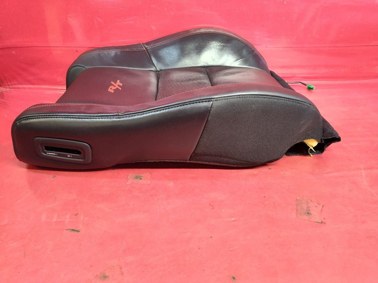 2014-2023 Durango 14-22 G. Cherokee LH DRIVER Upper Seat Cushion RED R/T Stitch