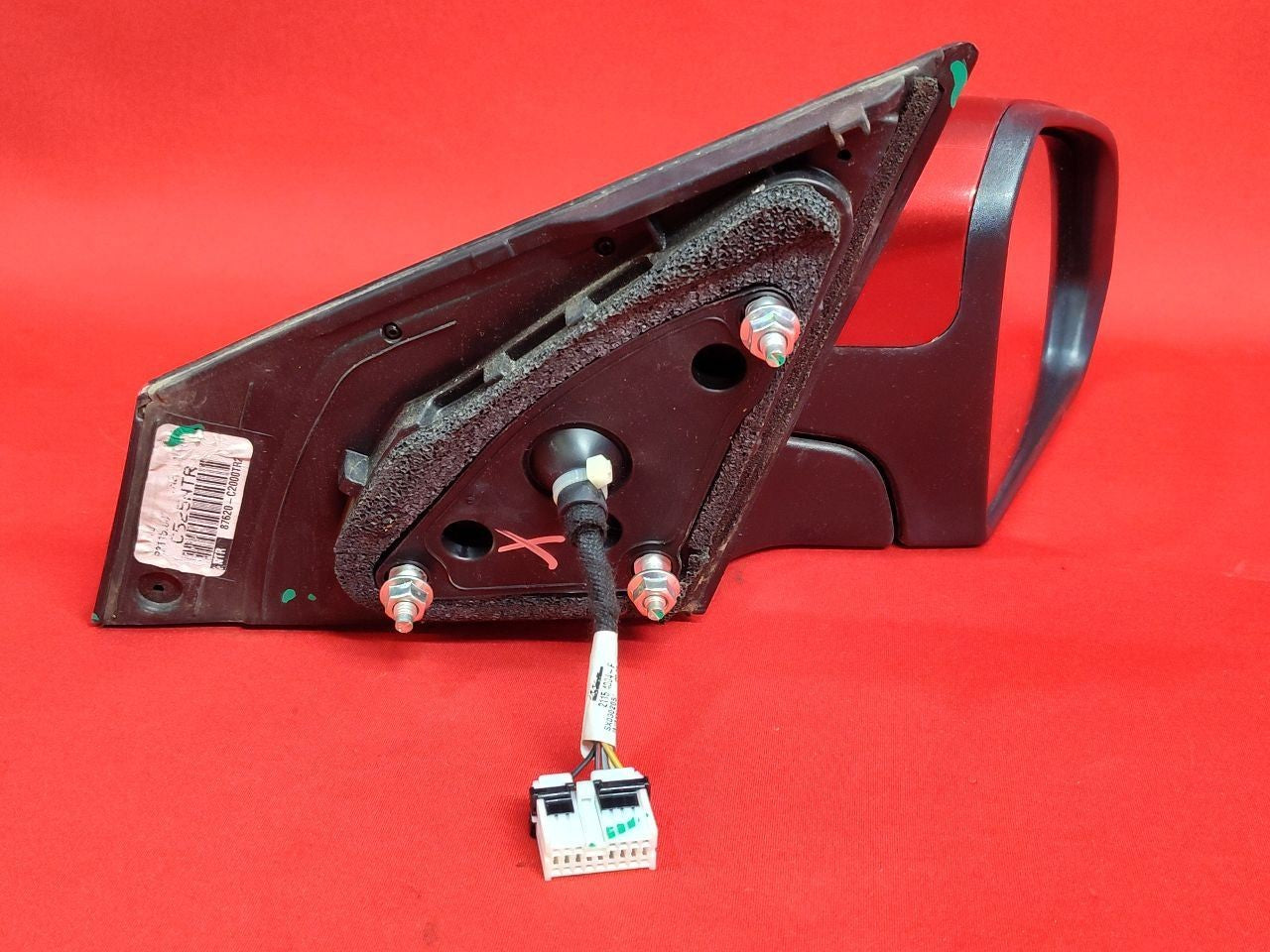 2015-2017 Hyundai Sonata RIGHT PASSENGER Door Wing Mirror Heated TR Venetian Red