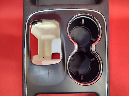 2016 2017 Dodge Durango Center Console Shifter Cup Holder Aux USB 12v Bezel Trim