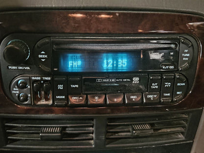2003-2007 Chrysler Dodge Jeep Radio Stereo Receiver 05064125AD Faceplate RBP