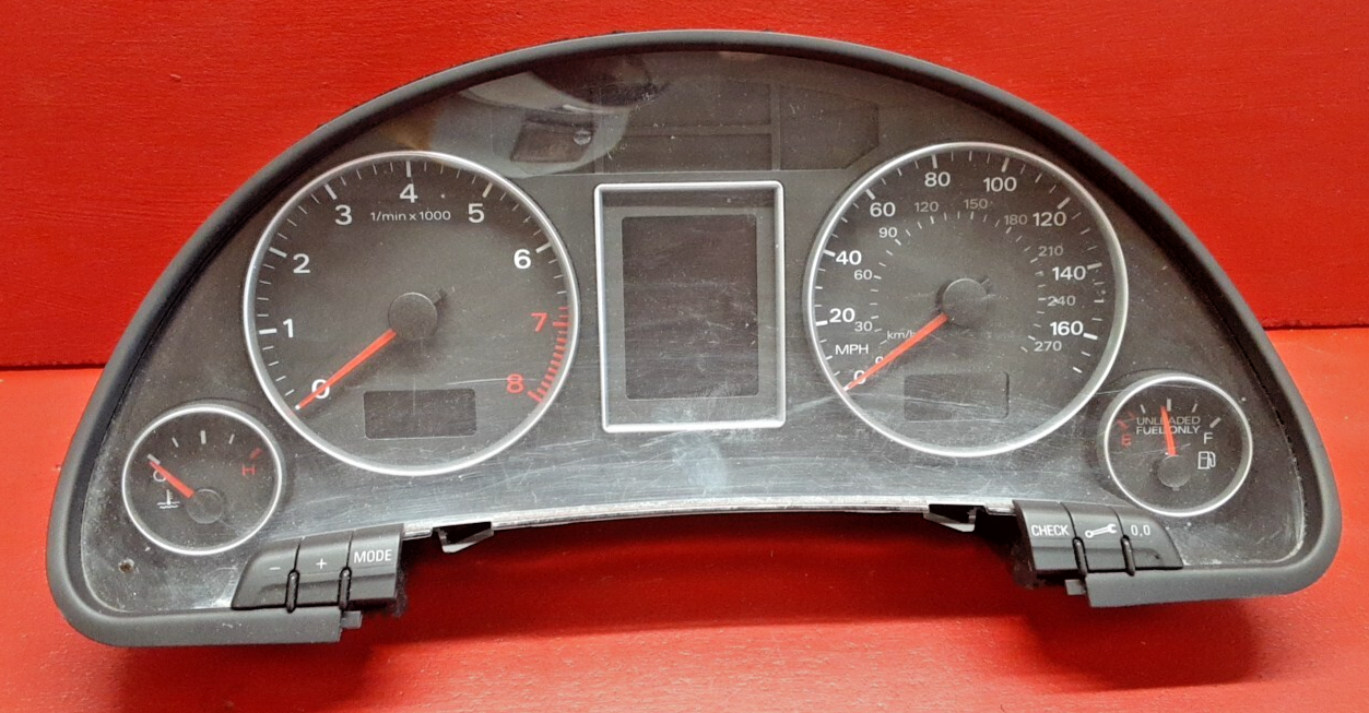 2005-2008 Audi A4 Quattro S4 RS4 Instrument Cluster Assembly Speedometer Gauges
