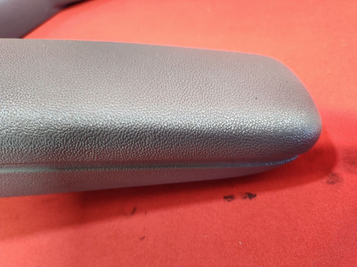2008-2010 Chrysler Dodge Van FRONT Left Right Seat Armrest Set Medium Slate Gray