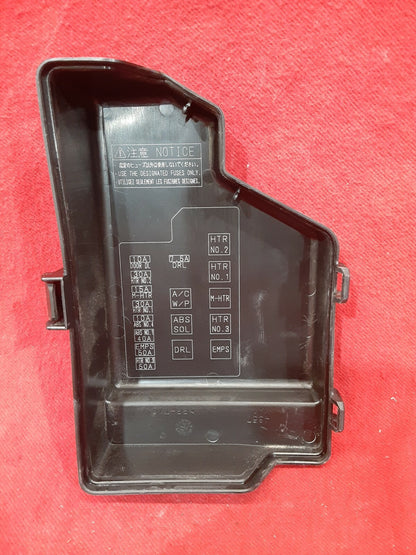 2001 2002 2003 - Toyota Prius - Fuse Box Cover / Lid - Under Hood