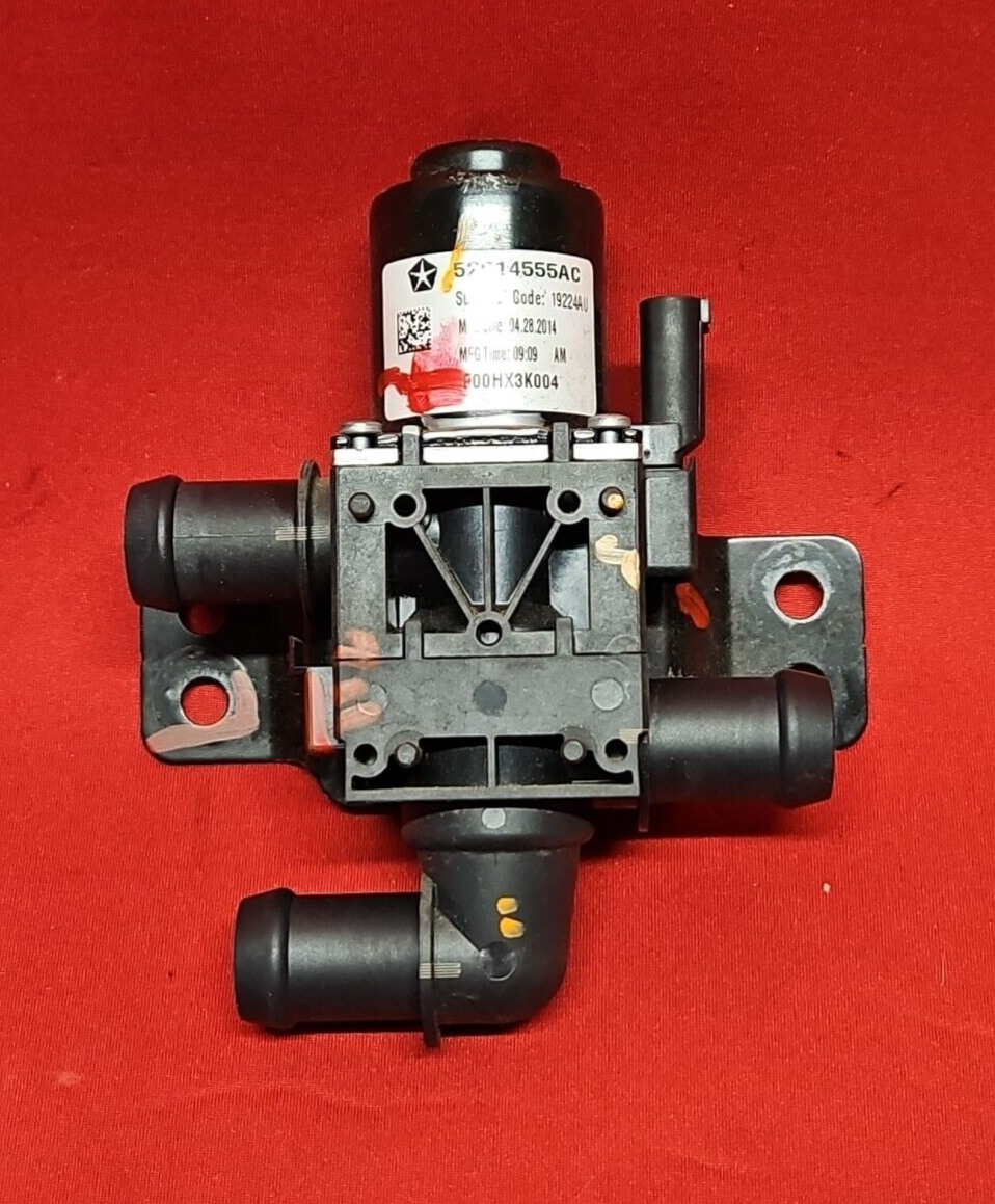 2015 Fiat 500e EV Electric 3-Way Coolant Water Pump Valve ONLY 52k MILES!
