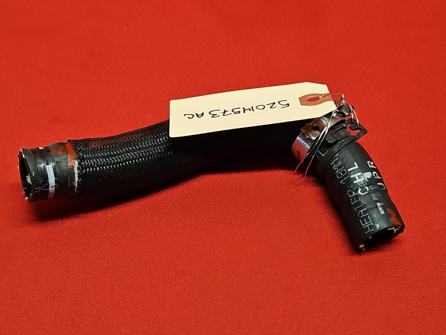 2013 - 2019 Fiat 500e EV Electric Coolant Hose Pipe Line 52014573AC