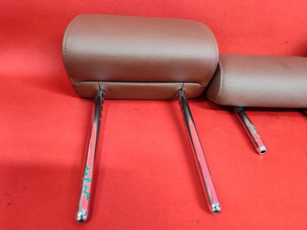 2010-2016 BMW 528i 535d/i 550i REAR Headrest Set Dakota Leather Zimtbraun Brown