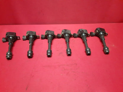 2002 - 2019 Nissan 2002 - 2004 Infiniti Ignition V6 Coil Set of 6 	 22448-8J11C