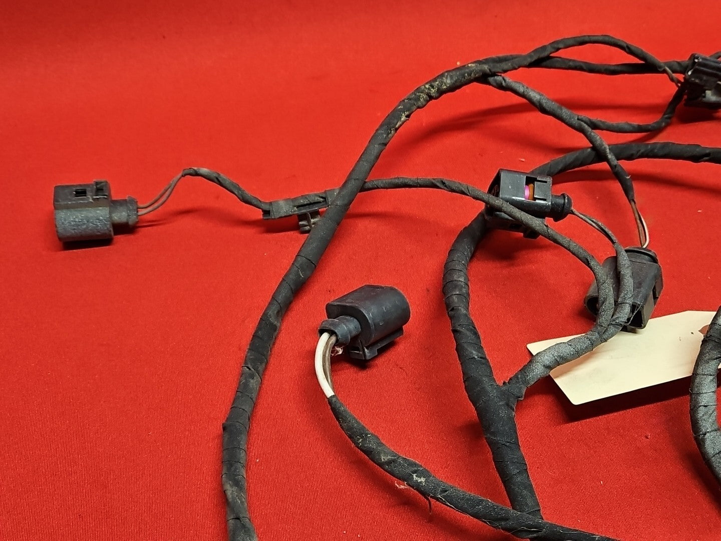 2007 2008 2009 Audi Q7 Front Bumper Basic Wiring Harness 4L0-971-095-C