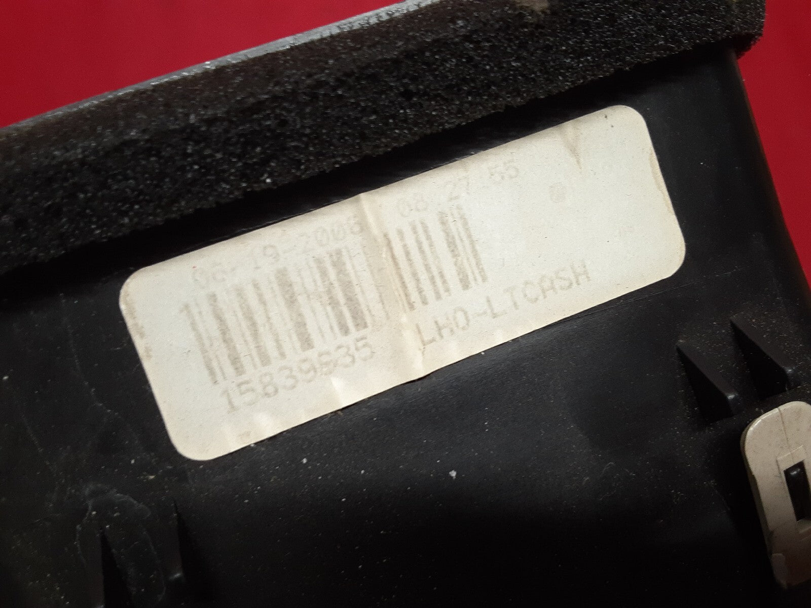 2006 2007 Buick Lucerne LEFT Headlight & Rheostat Switch Air Vent BEZEL ONLY