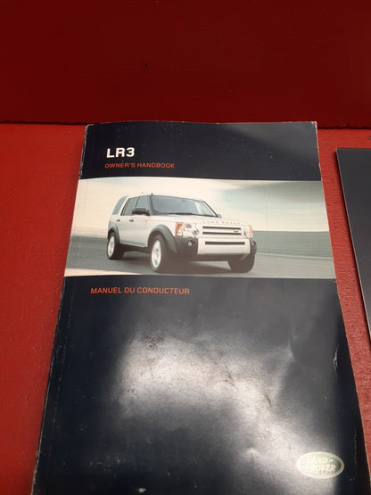 2006 Land Rover LR3 8 Piece Owner's Operator Manual OEM Set W/ Case