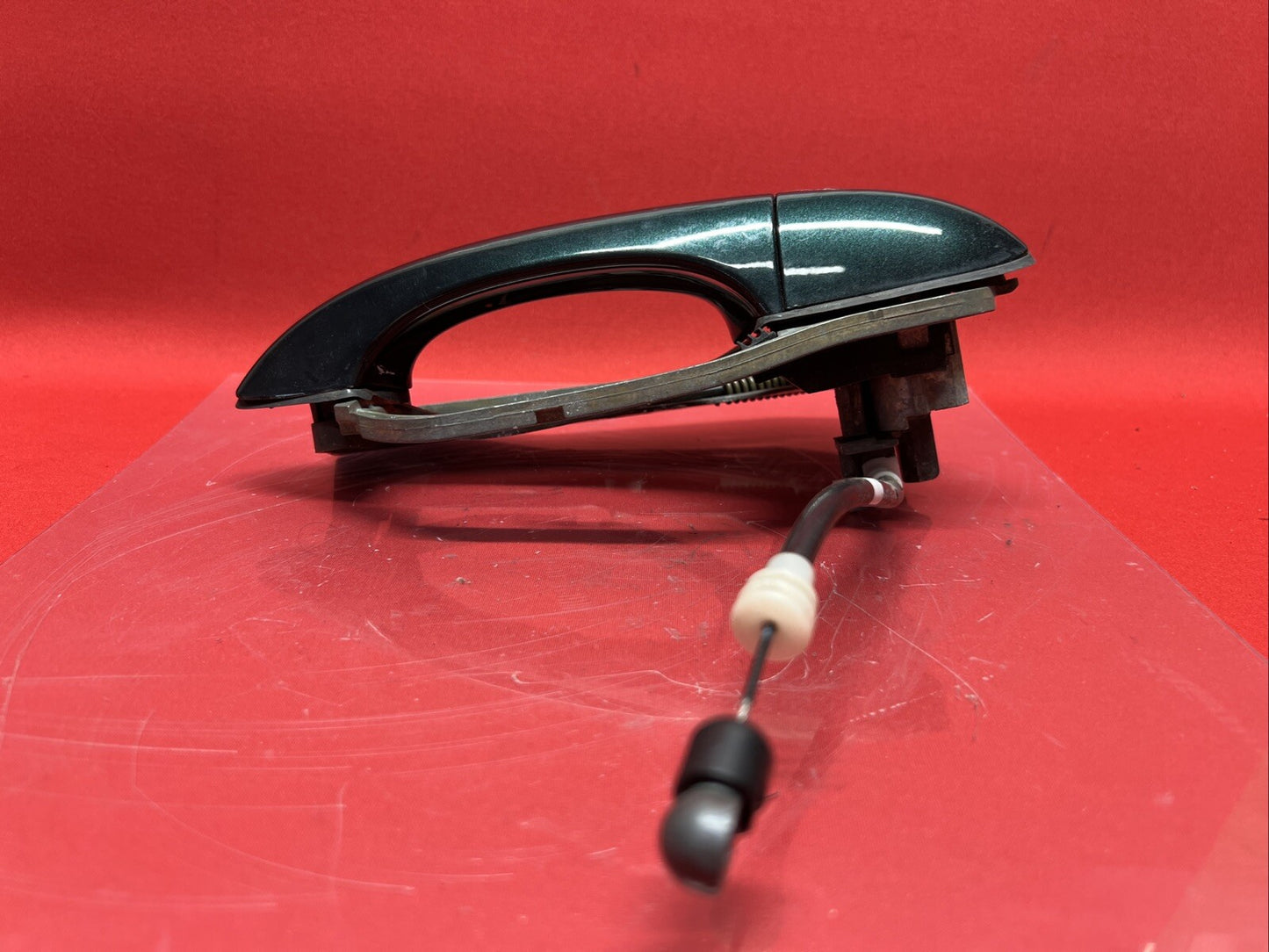 2000-2006 BMW X5 Rear Left Exterior Door Handle Green 51-22-8-243-635