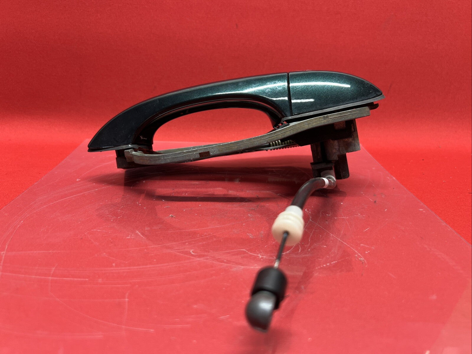 2000-2006 BMW X5 Rear Left Exterior Door Handle Green 51-22-8-243-635