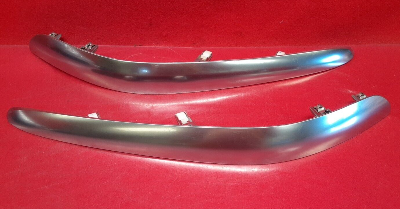 2007 - 2013 Suzuki SX4 Center Dash Chrome Radio Left Right Bezel Trim Set of 2