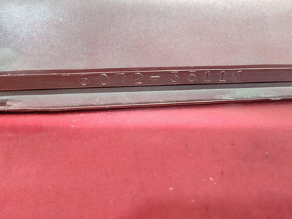 2003-2005 Toyota 4Runner FRONT LEFT DRIVER Door Trim Panel Moulding Cladding Red