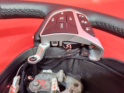 2014-2017 Dodge Durango R/T Citadel Steering Wheel Leather HEATED w/ PADDLES