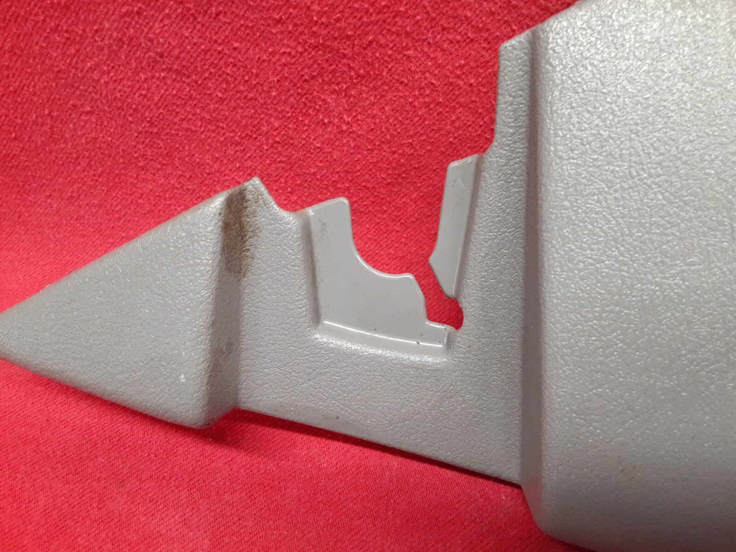 1994 - 2003 Mercedes Benz LEFT DRIVER Seat Guide Cover Bezel Grey 2109180530