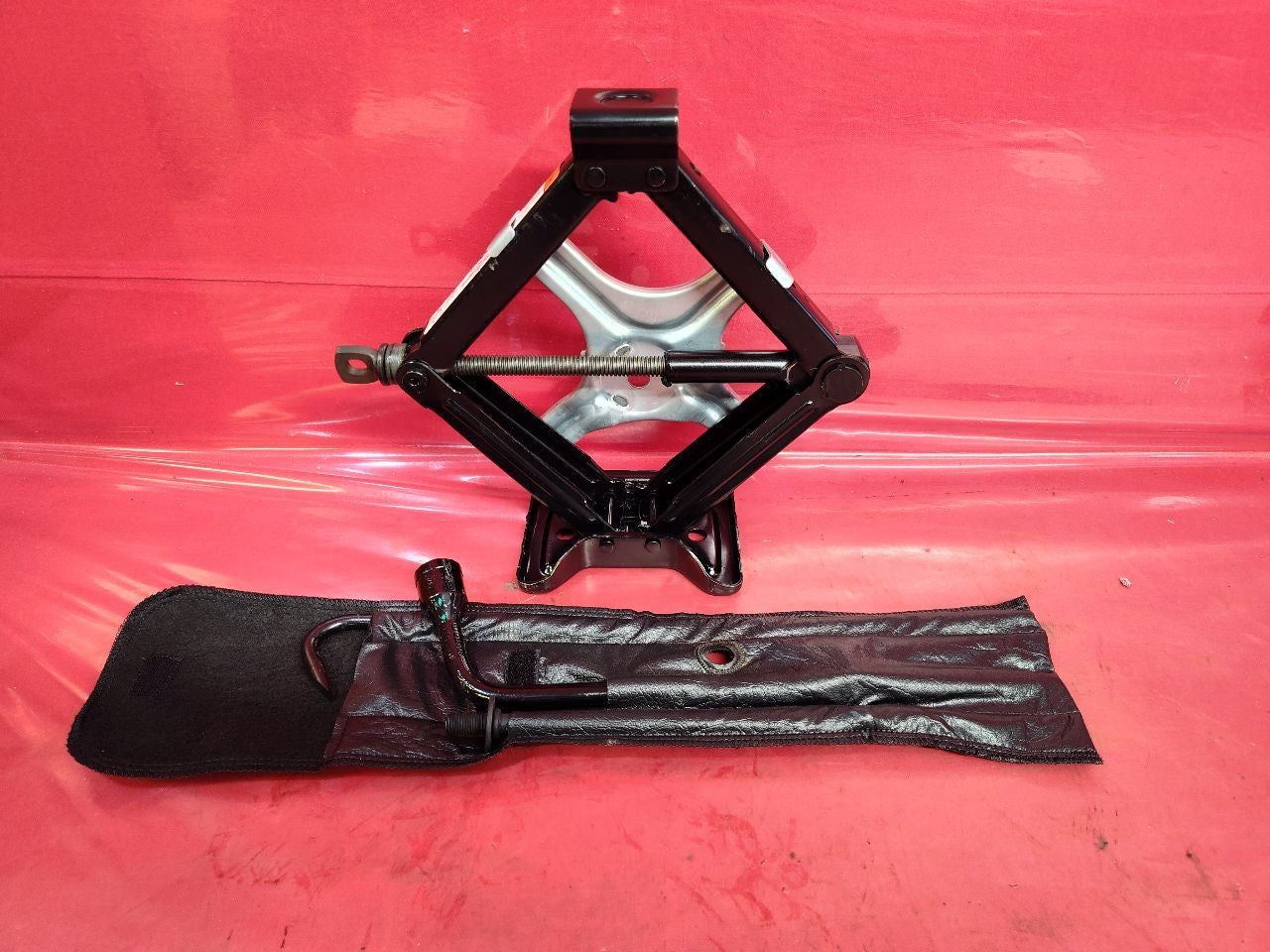 2001-2012 Ford Escape Emergency Spare Tire Change Scissor Jack Tool Bracket SET