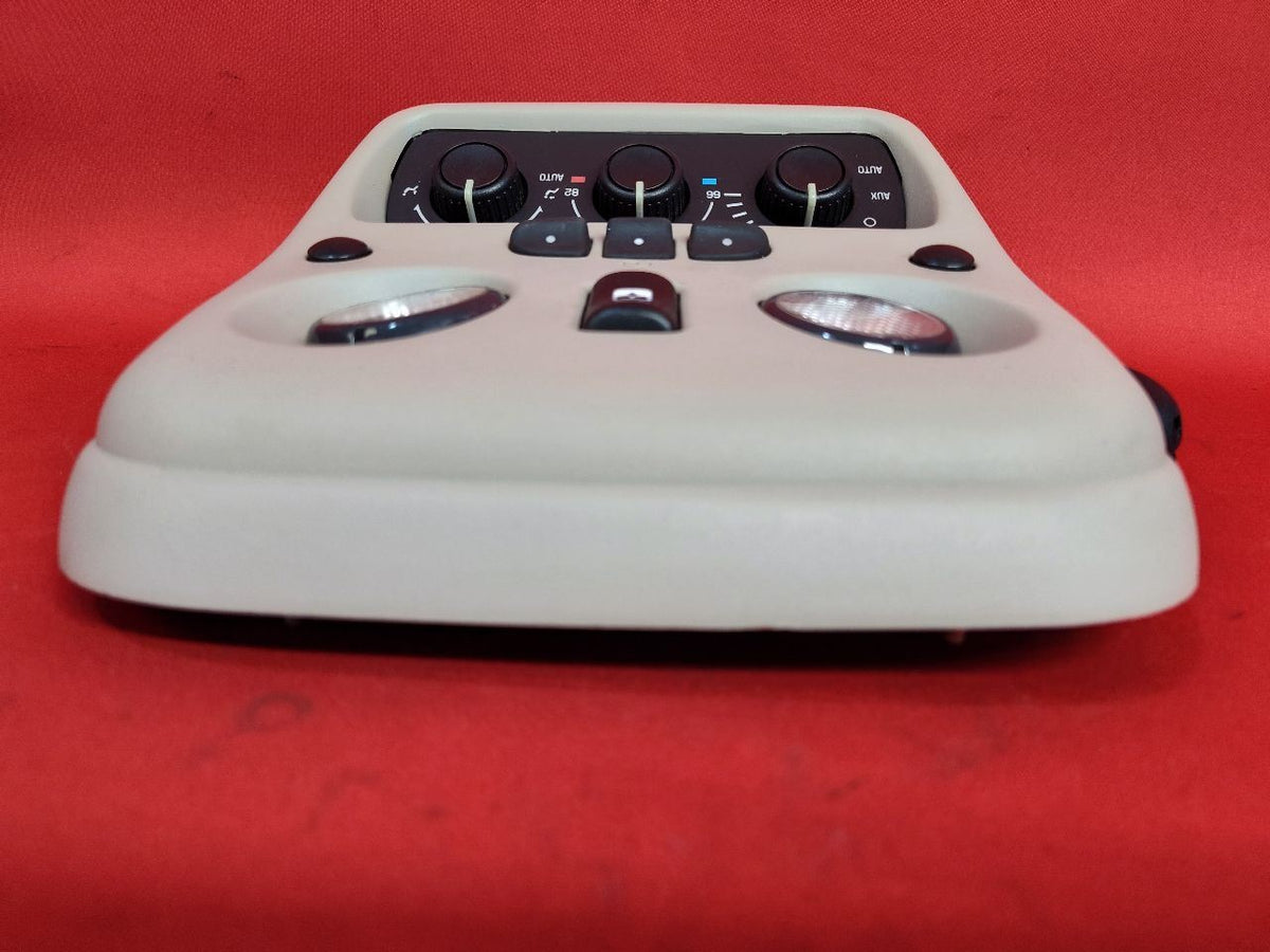 2003-2006 Suburban Escalade Yukon Roof Dome Light Map Console Beige w/ SUNROOF