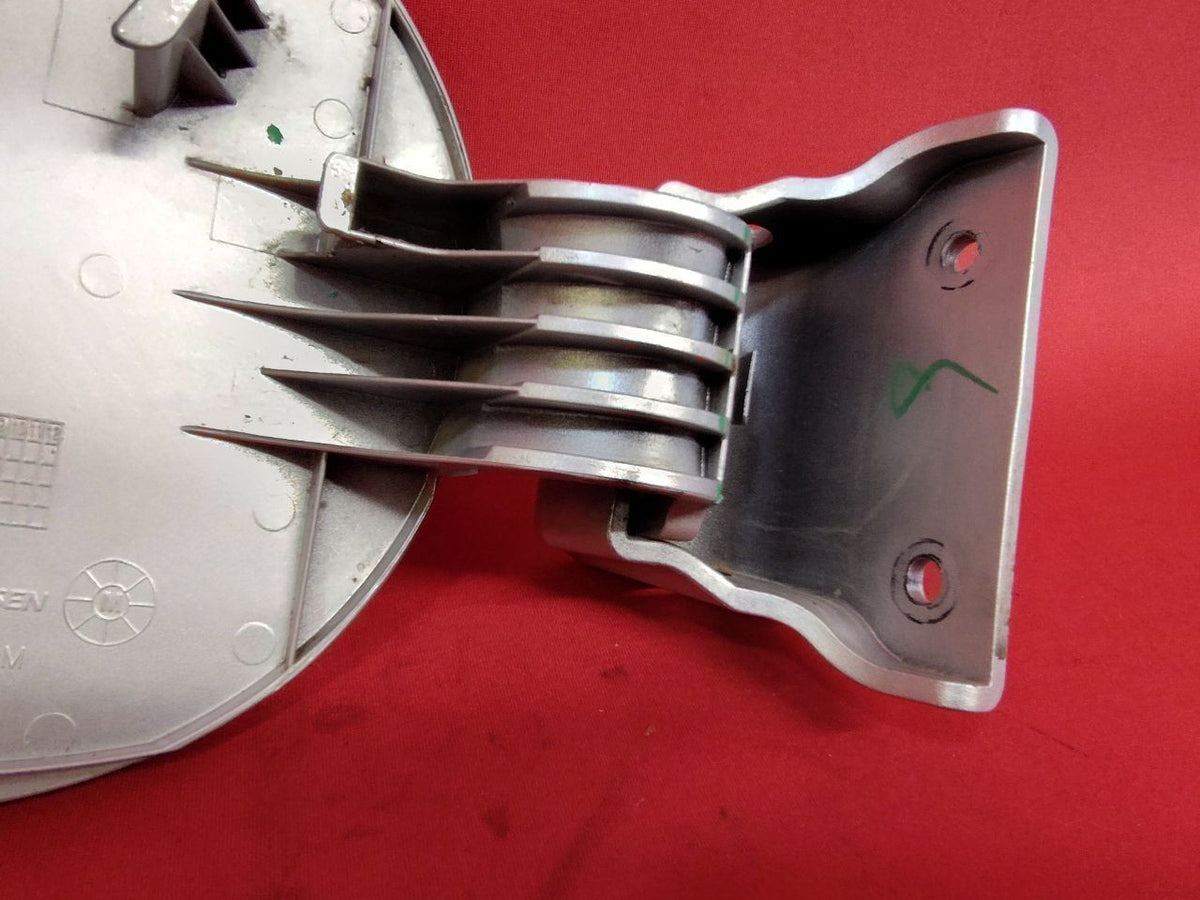 2010-2013 Kia Soul Fuel Filler Door Lid 3D Bright Silver Metallic - Grade A