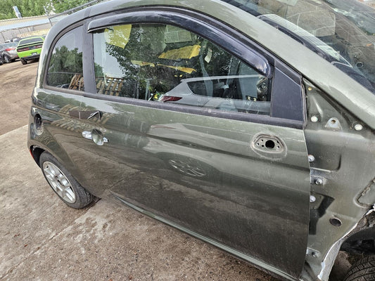 2012-2019 Fiat 500 Coupe RIGHT PASSENGER Door Panel Shell PFP Oliva green Pearl