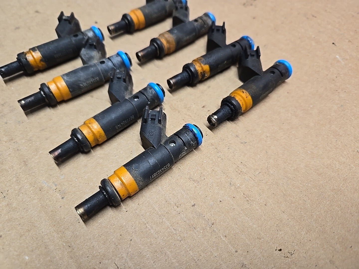 2009 - 2024 Chrysler Dodge Jeep Ram 5.7L V8 Fuel Injectors SET OF 8  - 5037479AD