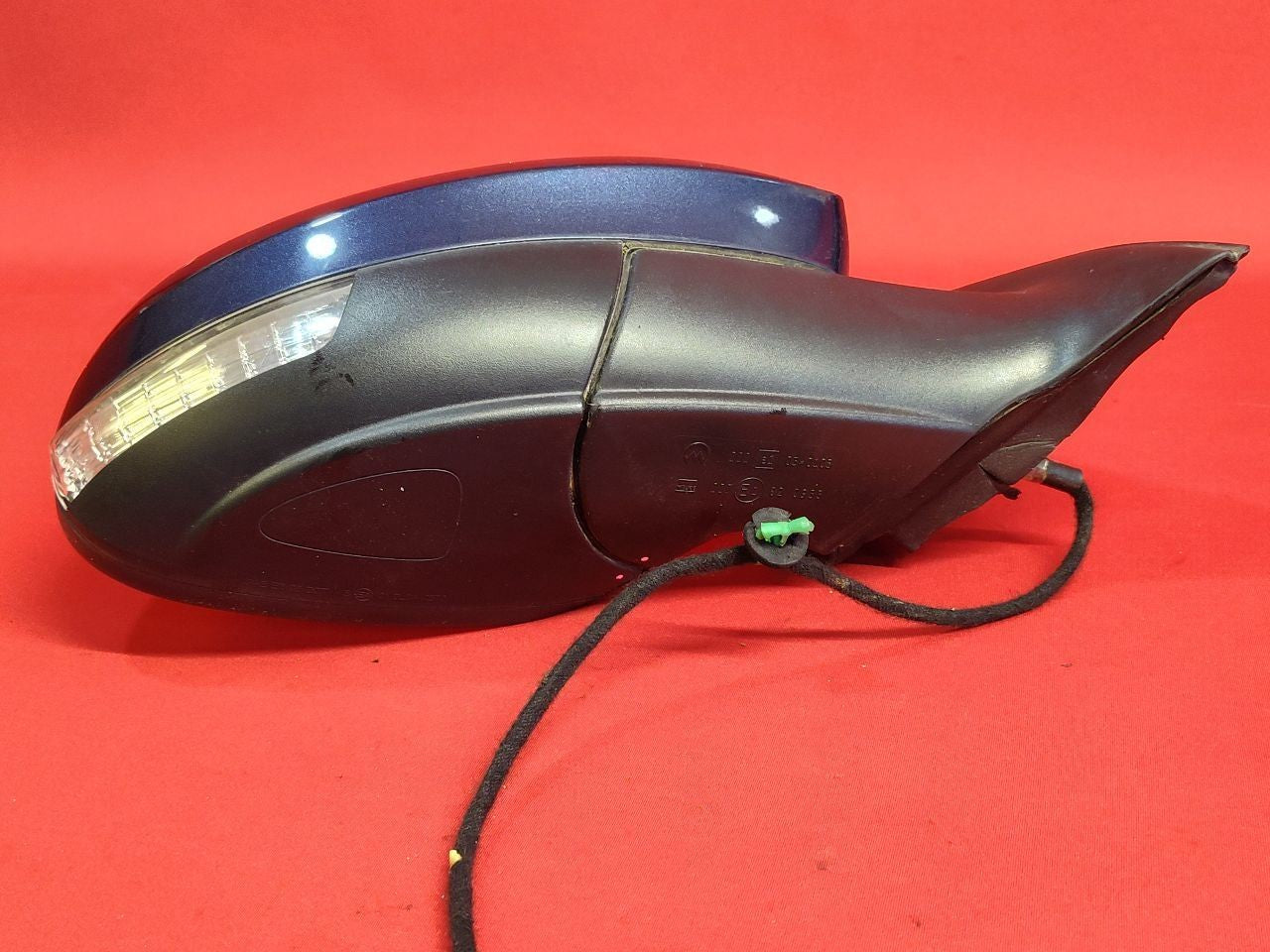 2009-2018 VW Tiguan RIGHT PASSENGER Door Wing Mirror Heated Z2Z2 Night Blue